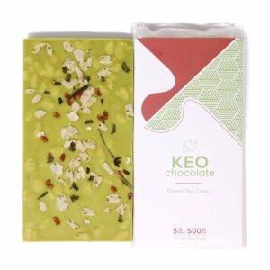 green tea crisp chocolate | 500 mg | keo edibles